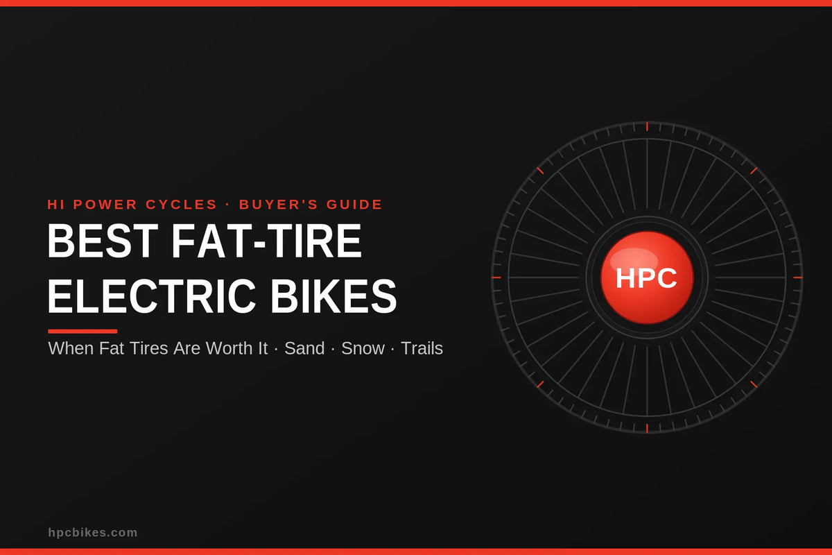 Best fat-tire electric bikes - when fat tires are worth it