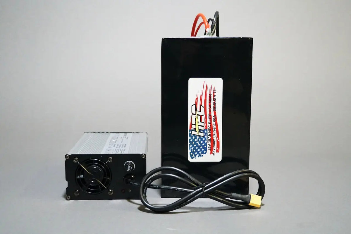 HPC Elite USA-made high-voltage e-bike battery