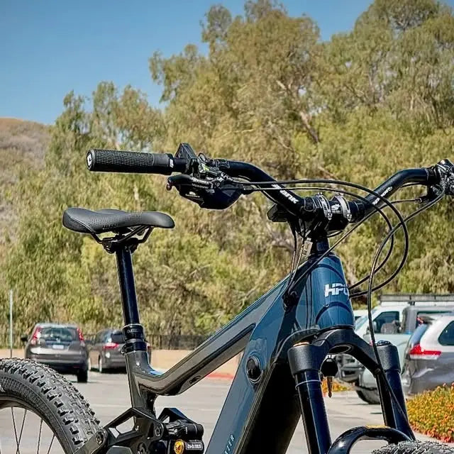 Custom HPC Trailblazer electric mountain bike build with Ohlins suspension