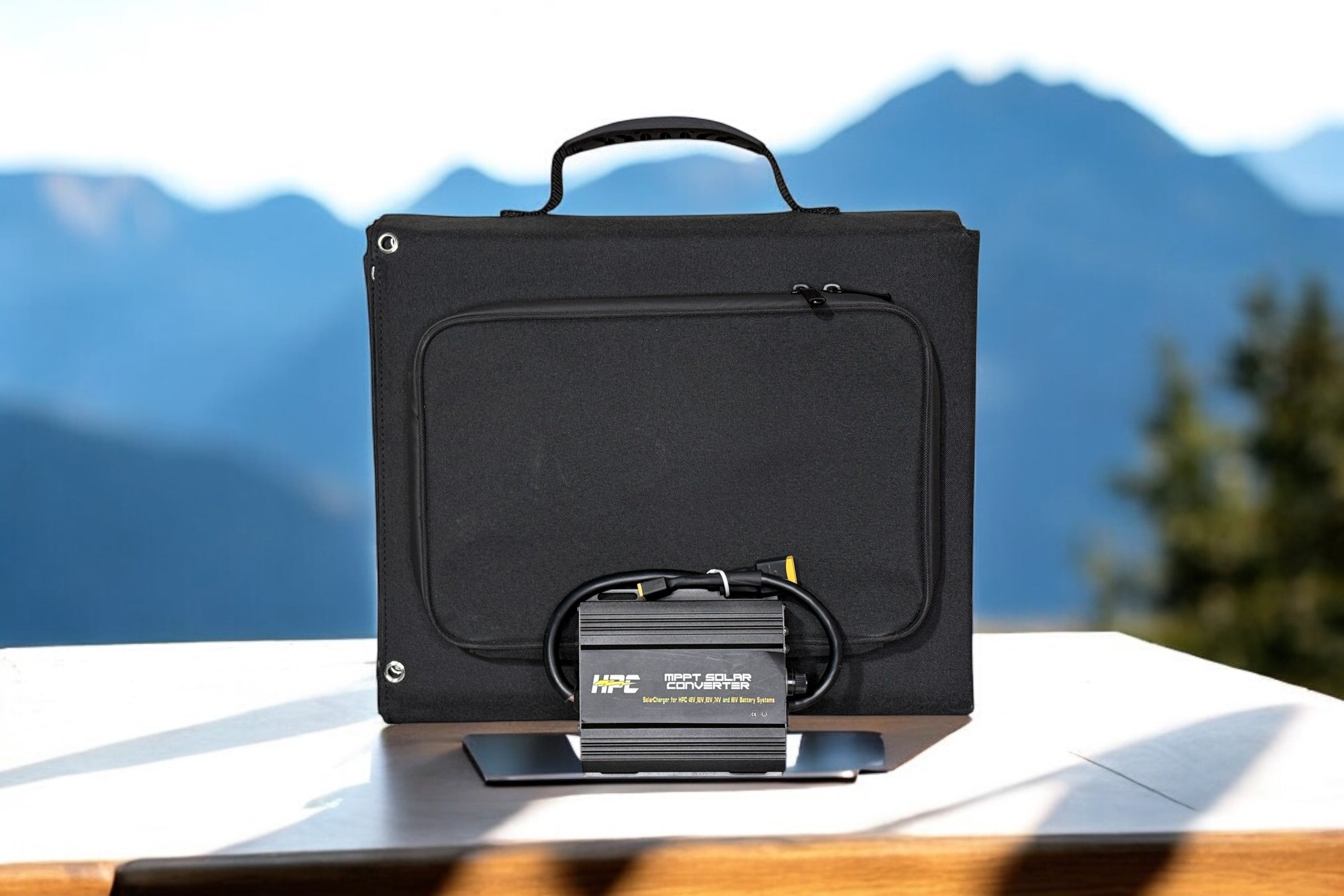 HPC SunCapture E-Bike Solar Charging System (Up to 480W) Hi Power Cycles