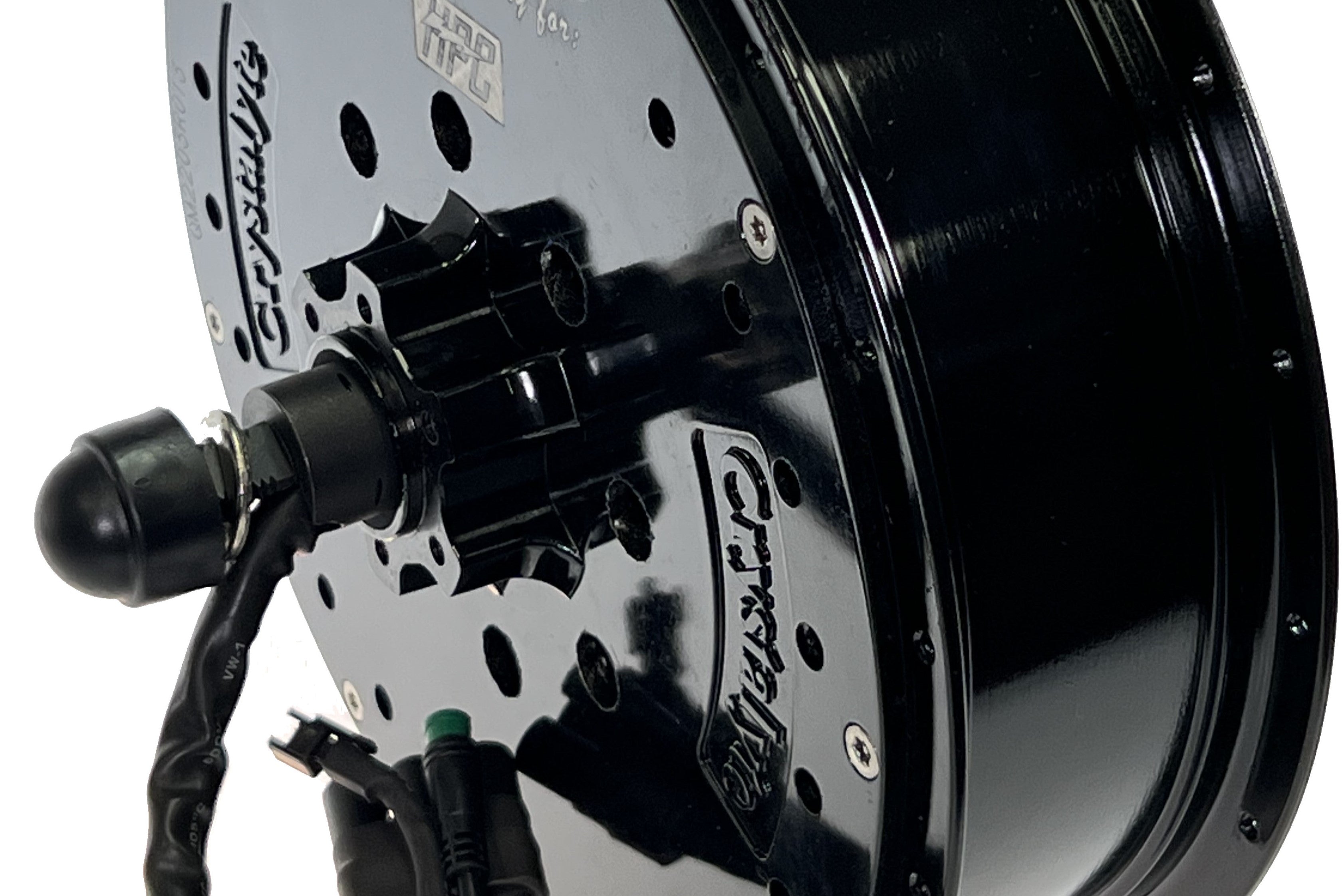 "Black Lightning" Gearless High Power Hub Motor (up to 8kW) Hi Power Cycles