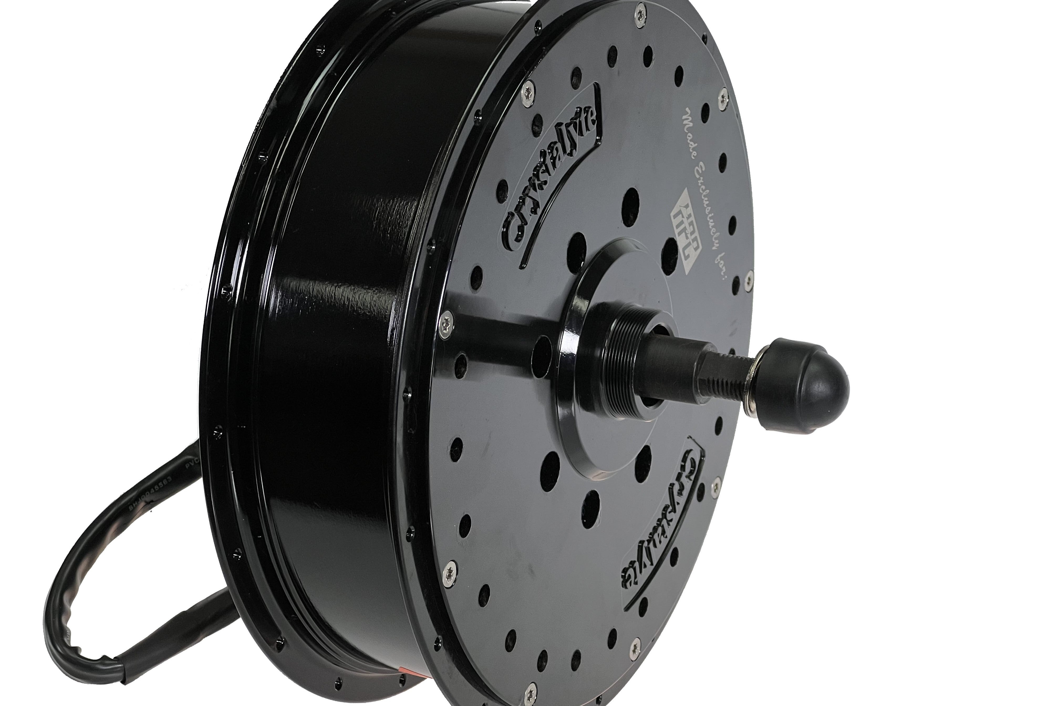 "Black Lightning" Gearless High Power Hub Motor (up to 8kW) Hi Power Cycles