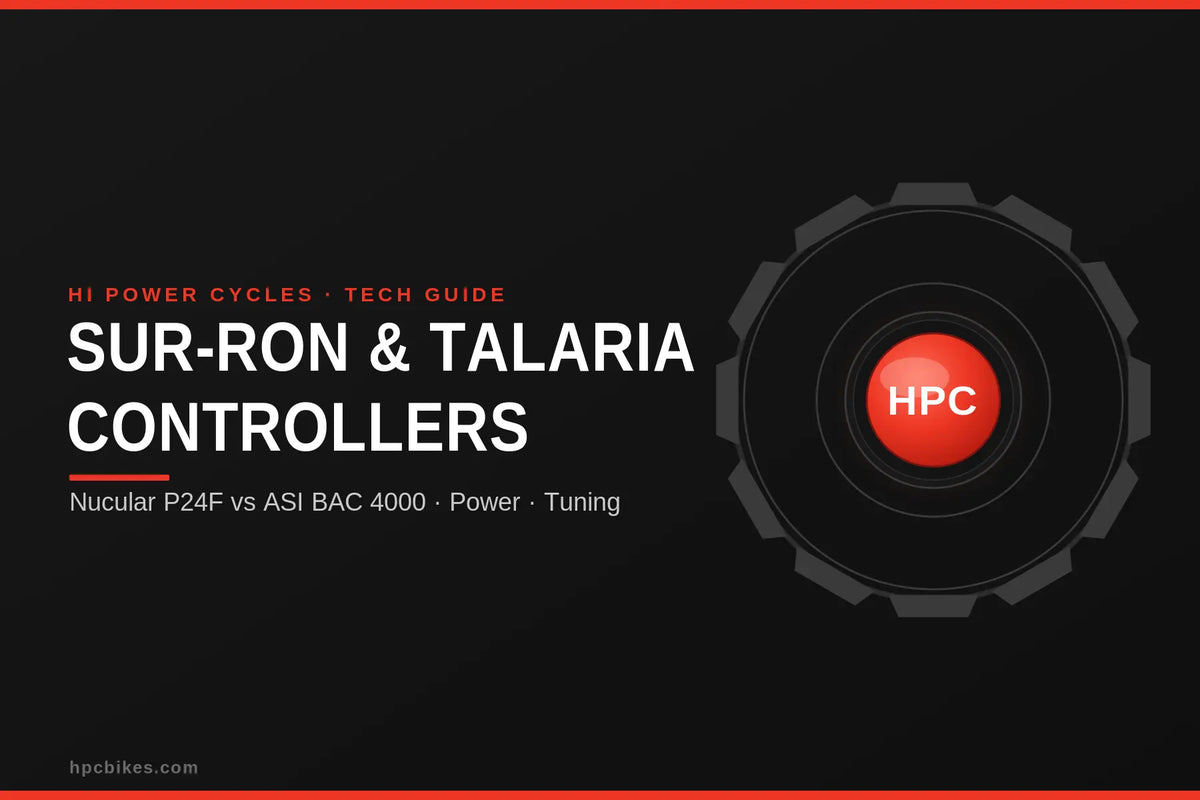 Sur-Ron and Talaria controller upgrades - Nucular P24F vs ASI BAC 4000