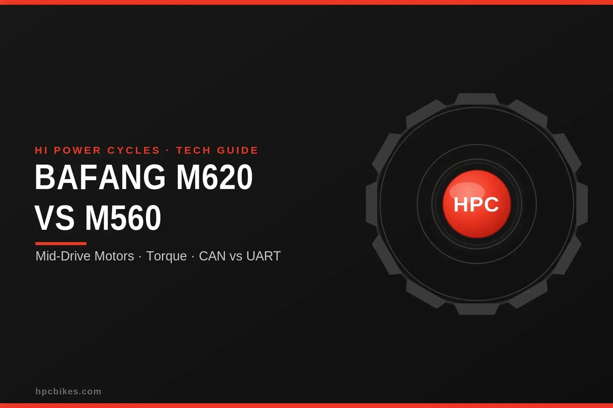 Bafang M620 vs M560 mid-drive motor comparison