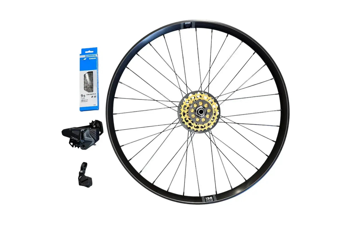 Bonnell 775 MX 5-speed electronic shifting rear wheel upgrade kit