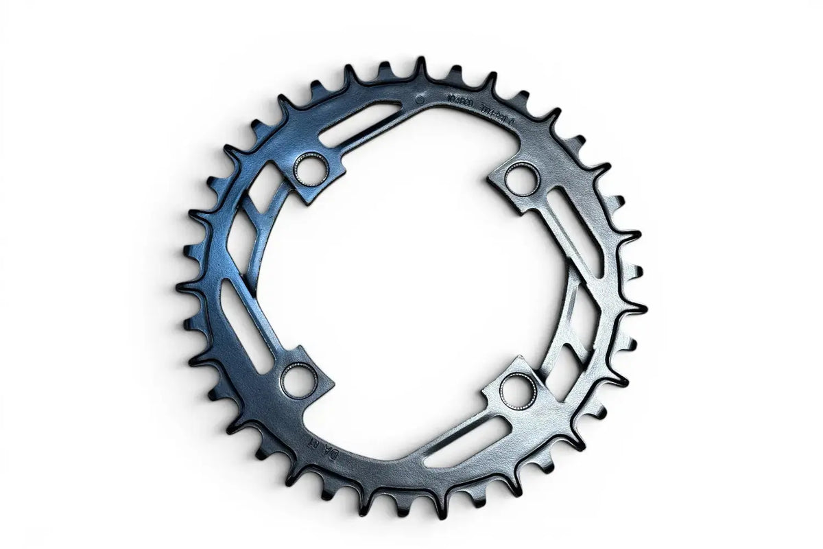 High-Power steel 104 BCD 38T narrow-wide e-bike chainring