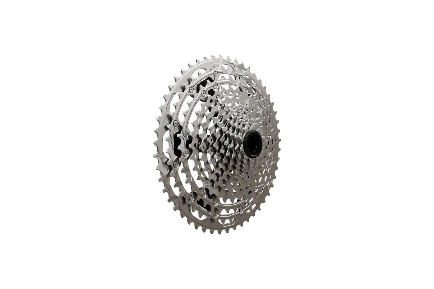 Shimano Deore CS-M6200-12 cassette angled view
