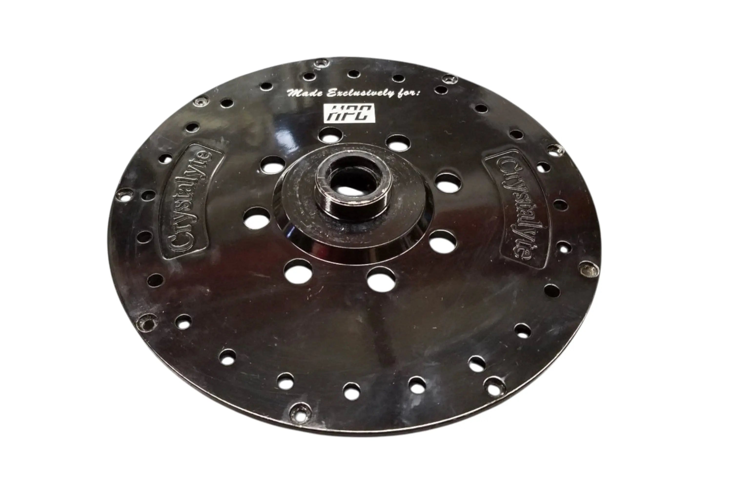 Crystalyte Hub Motor H35 H40 Custom Air Cooled Freewheel Side Cover Hi Power Cycles