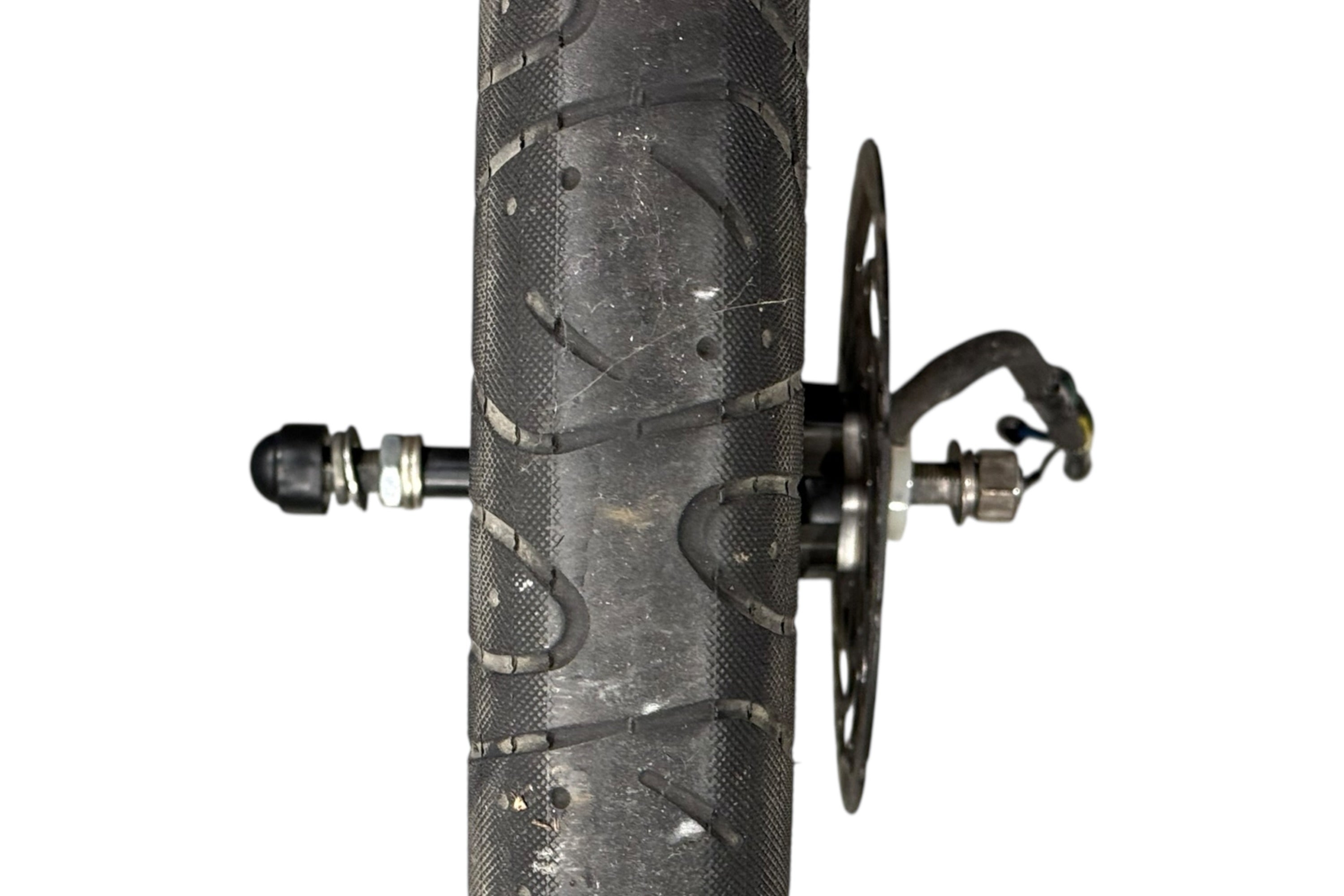 DEMO: Custom Black Lightning 8kW High Speed Hub Motor (26”) Hi Power Cycles