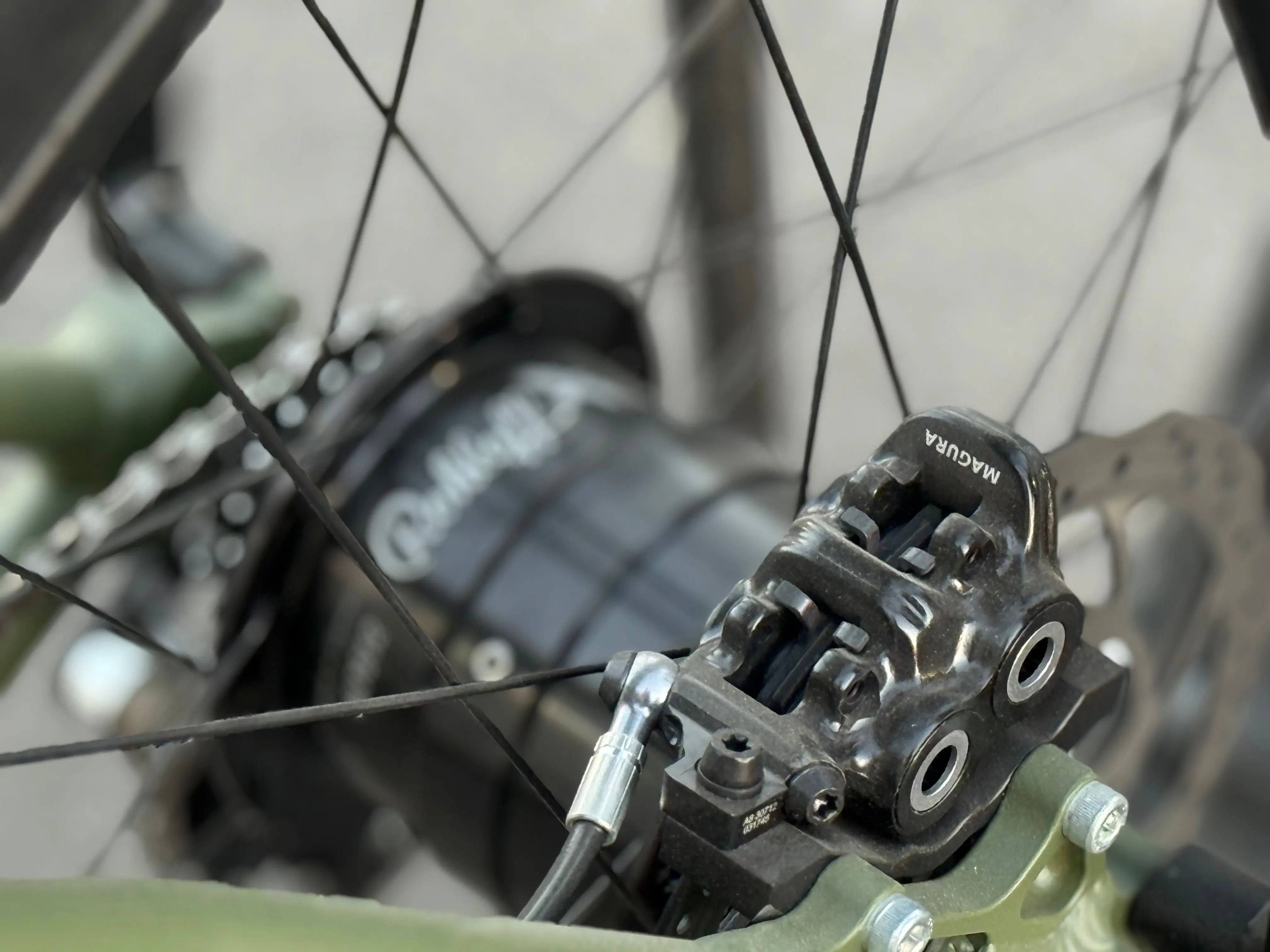 Custom 2000W Titan Army Edition Fat Tire EMTB (Rohloff / 250NM Torque + More) Hi Power Cycles