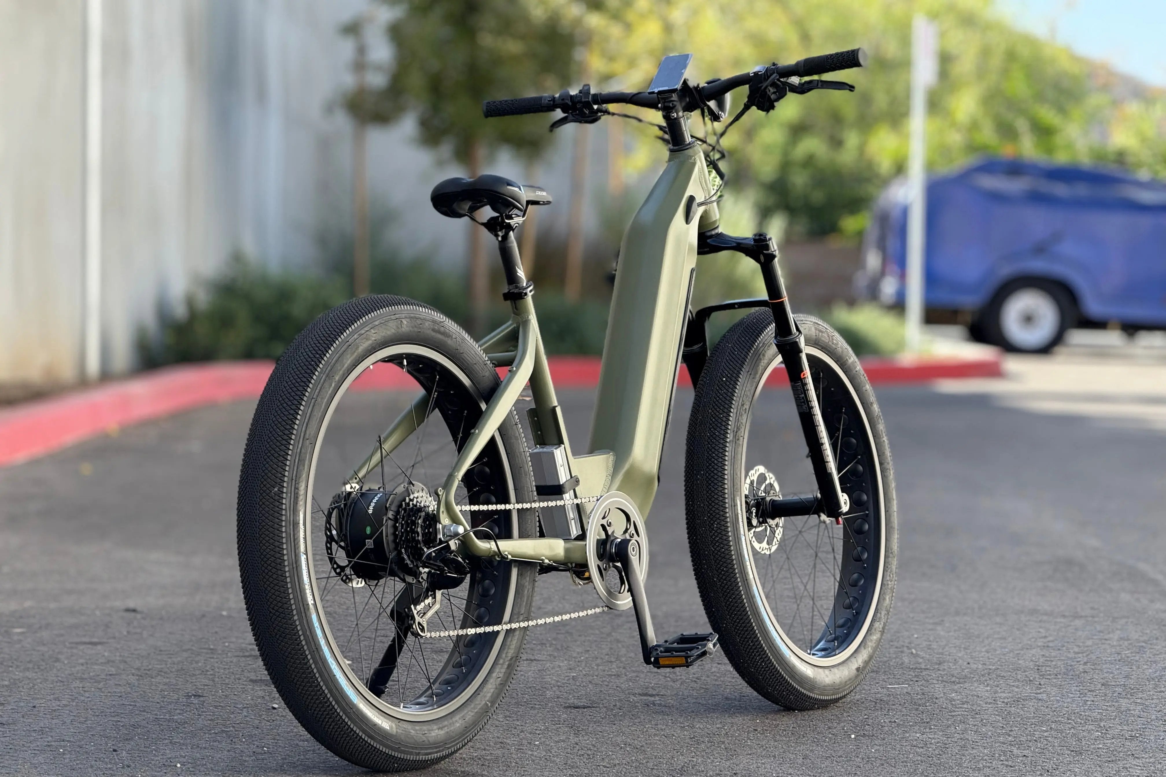 Custom 1500W Premium Step Thru Fat E-Bike (Upgraded 20AH Battery) Hi Power Cycles