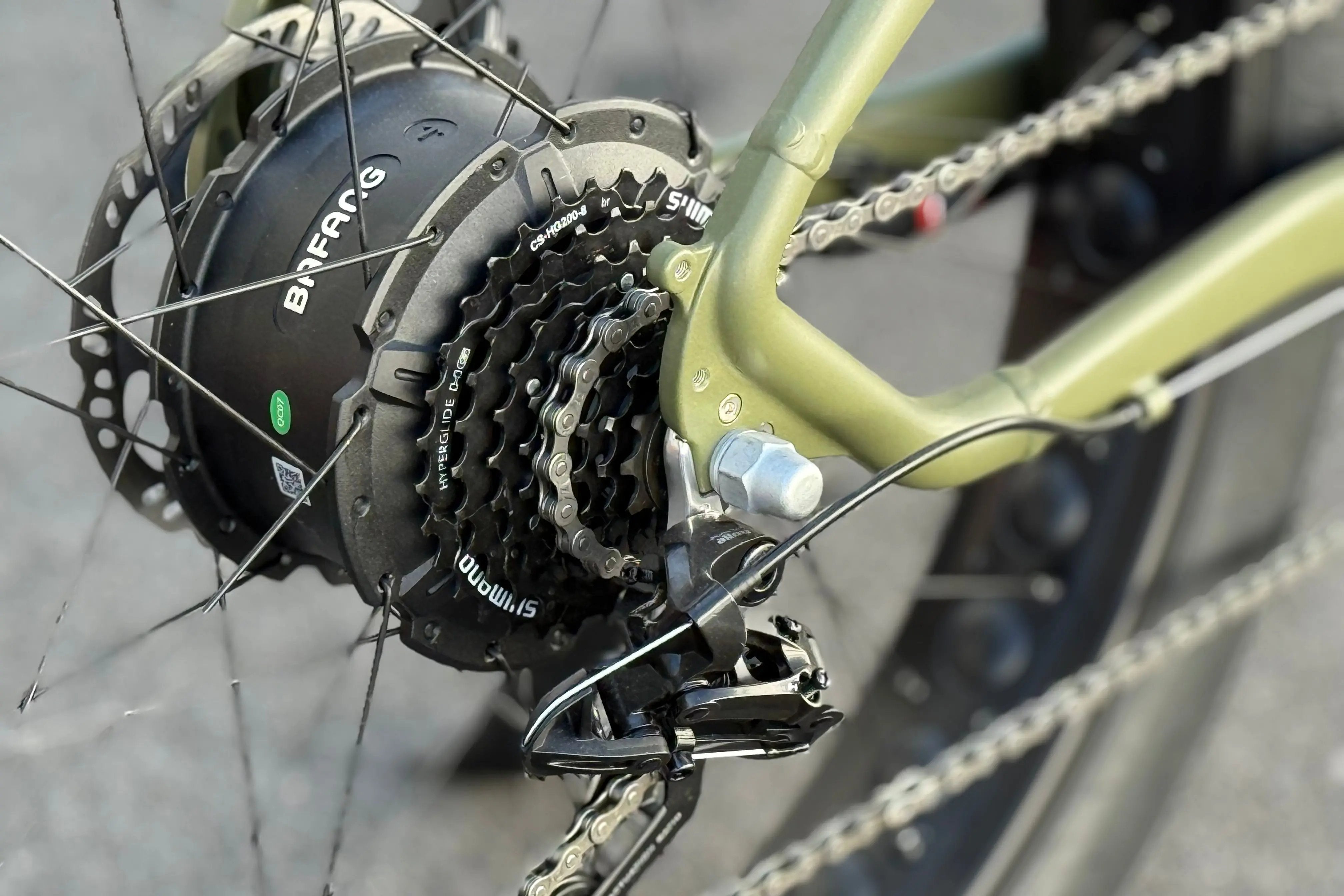 Custom 1500W Premium Step Thru Fat E-Bike (Upgraded 20AH Battery) Hi Power Cycles