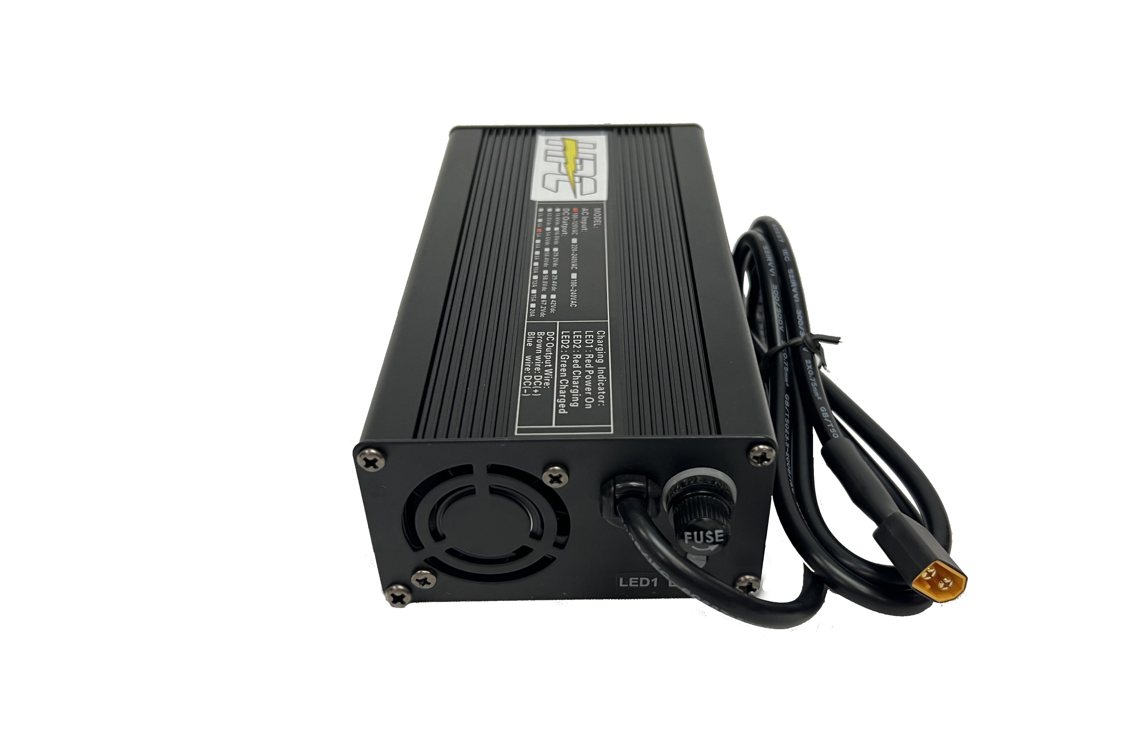 63V 17S Intelligent Lithium Smart Charger (71.4V Output)